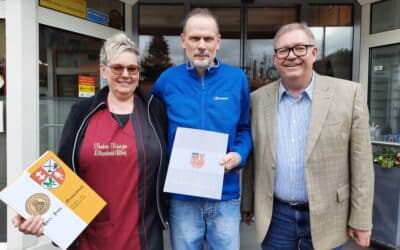 Alles Gute an das Metzgerehepaar Blug aus Gresaubach