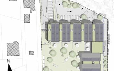 Aktualisierte Planung des städtischen Kindergartens Gresaubach